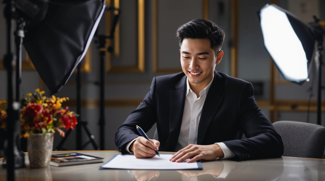 新生代演员苏晨正式签约97在线观看，开启全新艺术征程