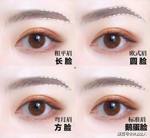 明星图片女眉毛,揭秘明星独特眉型之美