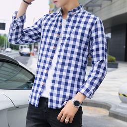 网红衬衣港风男,网红衬衣，演绎复古时尚魅力